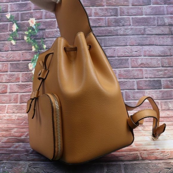 Kate Spade WKR00548 Medium Grain Leather Darcy Flap Backpack - Picture 6 of 12